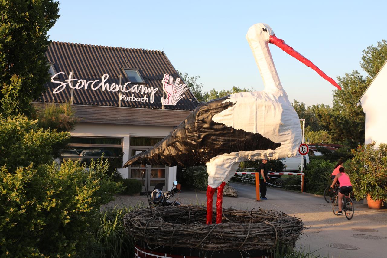 Storchencamp Gaestehaus Purbach Purbach am Neusiedlersee Exterior photo